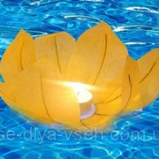 Водные фонарики “Плавающие лилии“,30см фото