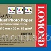 Бумага рулонная самоклеящаяся глянцевая 85 g/m2 610 x 20 x 50,8 L1204051 фото