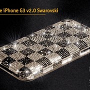 Эксклюзивный мобильный телефон Apple iPhone,CDMA 32, 64g инкрустированный кристаллами Swarovski (Сваровски) или расписанный при помощи аэрографии