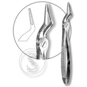 Щипцы для удаления корней зубов верхней челюсти со средними губками, №51, Щ-181