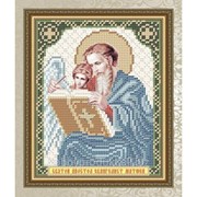 Рисунок на ткани для вышивания бисером “Святой Апостол Евангелист Матфей“ VIA5128 фото