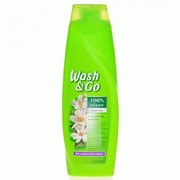 Шампунь с Экстрактом Жасмина для нормальных волос 0196 Wash&Go Volume plus 400 мл фото