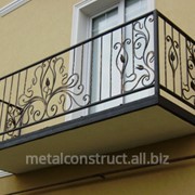 Перила для навесных балконов №43 фото
