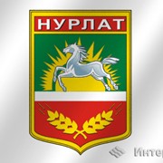 Флаг города Нурлат (Татарстан) фотография