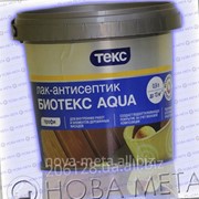 Лак-антисептик на водной основе цвет махагон БиоТекс Aqua Профи Текс 2,7 л фотография
