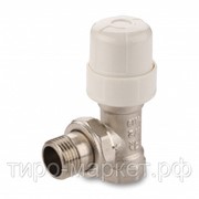 Клапан термостатический Aqualink для радиатора угловой 1/2“ г/ш фото