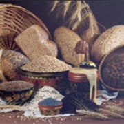 Хлеб из целого пророщенного зерна пшеницы Довольство фото
