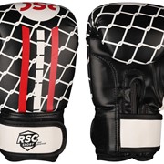 Перчатки боксёрские RSC MATURE PU DX, SB-16-1601, Черно-бело-красный, 6 унций фотография