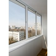 Остекление балконов алюминиевым профилем фото