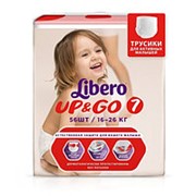Трусики Libero Up&Go 7, 16-26 кг 56шт фото