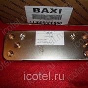 Теплообменник Baxi/Westen вторичный ГВС 16 пластин (5686690) BAXI ECO 3 COMPACT / WESTEN PULSAR, BAXI ECO / WE