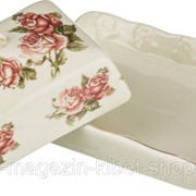 Масленка Розы 15*13*9см фото