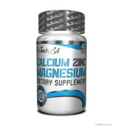 Витамины и минералы BioTech Calcium Zinc Magnesium 100 таблеток