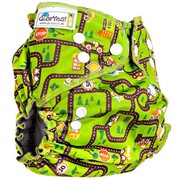 Многоразовый подгузник GlorYes! OPTIMA NEW Город 3-18 кг + два вкладыша фото