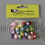 Божьи коровки цветные 1,2 см 24 шт 3038 фото