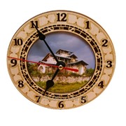 Часы деревянные (Ч-1 - Двухслойные.) Толщина 7мм. фотография
