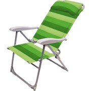 Кресло-шезлонг складное “Ника“ зеленый (сетка) К2 фотография