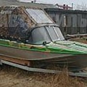 Ходовой тент с дугами на лодку Казанка-5М3 (Комфорт) фото