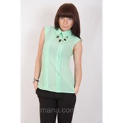 Женская шифоновая блуза (4 цвета) фотография