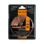 Акустический кабель+клеммы для обжима MSC -15/10, 10 м в блистере,15 Ga,2х1,5 мм