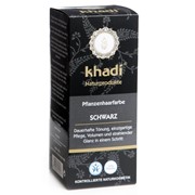 Растительная краска для волос Khadi® “Черный“. Pflanzenhaarfarbe Khadi “Schwarz“ фото