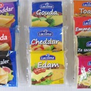 Сыр плавленый тостовый 130 гр Lactima Лактима