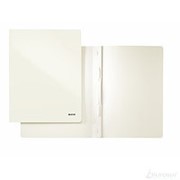 Папка-скоросшиватель Leitz WOW, А4, ламинированный картон, перламутровая
