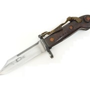 ММГ штык-нож АК ШНС-001-02 (АКМ / АК74), коричн. рукоять бакелит, «Люкс»