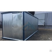 Блок контейнер металлический БК-02 5х2.4 м с зимним утеплением