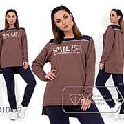 Женский спортивный костюм SMILE (4 цвета) - Капучино ТЖ/-013 фото