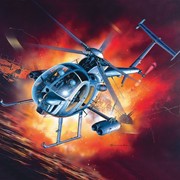 Игры детские Американский вертолет-невидимка МН-6 Артикул 204820 фото