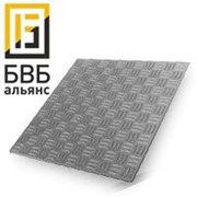 Лист рифленый 2,5x5 3сп (Ст3сп ВСт3сп) ГОСТ 8568-77 ромб фотография