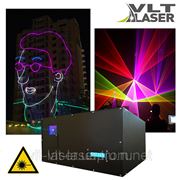Лазерный проектор для шоу (V поколение). Цветной, 10000мвт. 3D софт и контроллер. Наличие DMX, ILDA, USB, SD.