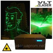 Лазерный проектор для шоу (V поколение). Зеленый, 2400мвт. 3D софт и контроллер. Наличие DMX, ILDA, USB, SD.