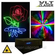 Лазерный проектор для шоу (V поколение). Цветной, 3500мвт. 3D софт и контроллер. Наличие DMX, ILDA, USB, SD.