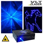 Лазерный проектор для шоу (V поколение). Синий, 1500мвт. 3D софт и контроллер. Наличие DMX, ILDA, USB, SD. фото