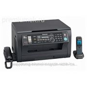 МФУ Panasonic лазерное KX-MB2051RUB (принтер/ сканер/ копир/ факс) черное, DECT, LAN фото