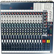 Soundcraft FX16ii Профессиональный универсальный концертный студийный микшерный пульт с процессором эффектов фото