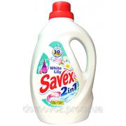 Savex Жидкость Savex 2в1 Белая лилия для ручной и машинной белых вещей 1,5л (4984)