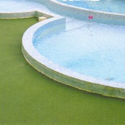Противоскользящие покрытия вокруг бассейнов фото