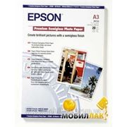 Бумага Epson Premium Semigloss Photo Paper, 20л. A3 (C13S041334)