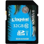 Карта памяти Kingston Ultimate SDHC 32GB Class10 UHS-I (SDA10/32GB)