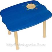 Большой Стол для Вечеринок (48x60x44 cм), голубой фотография