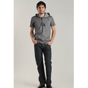 Темно-серые прямые джинсы Topman фотография