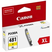 Картридж Canon CLI-481Y XL (2046C001) для Canon Pixma TS6140/TS8140TS/TS9140/TR7540/TR8540, желтый фото