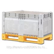 Разборные контейнеры Box pallet KitBin euro (сплошной / перфорированный) фото