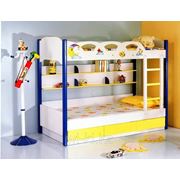 Двухъярусные кровати 2-3 местные десткая кровать мебель для детей