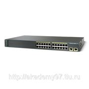 Cisco WS2960-24LC-S, Коммутатор Cisco, 24 порта 10/100, 2 T/SFP Lite Image, 8 PoE 123Вт