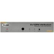 Коммутатор Gefen EXT-DPKVM-241 сигналов сигналов интерфейсов DisplayPort, USB и аудио 2:1 фото