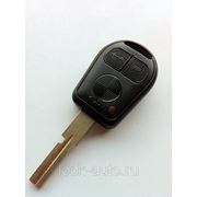 Чип ключ для BMW old резиновые кнопки фотография